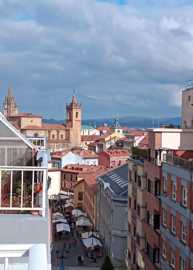Atico Quintana I - Con Terraza, Vistas A La Ciudad, En El Centro, Con Wifi Y Garaje Apartment Oviedo Exterior foto