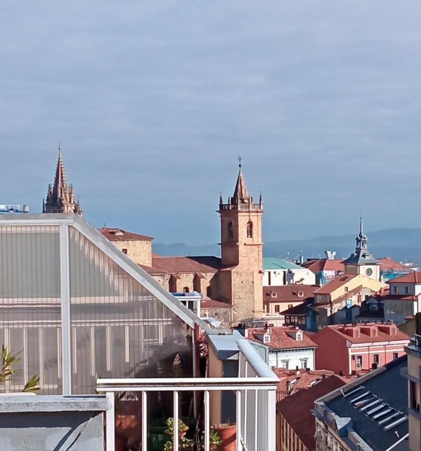 Atico Quintana I - Con Terraza, Vistas A La Ciudad, En El Centro, Con Wifi Y Garaje Apartment Oviedo Exterior foto