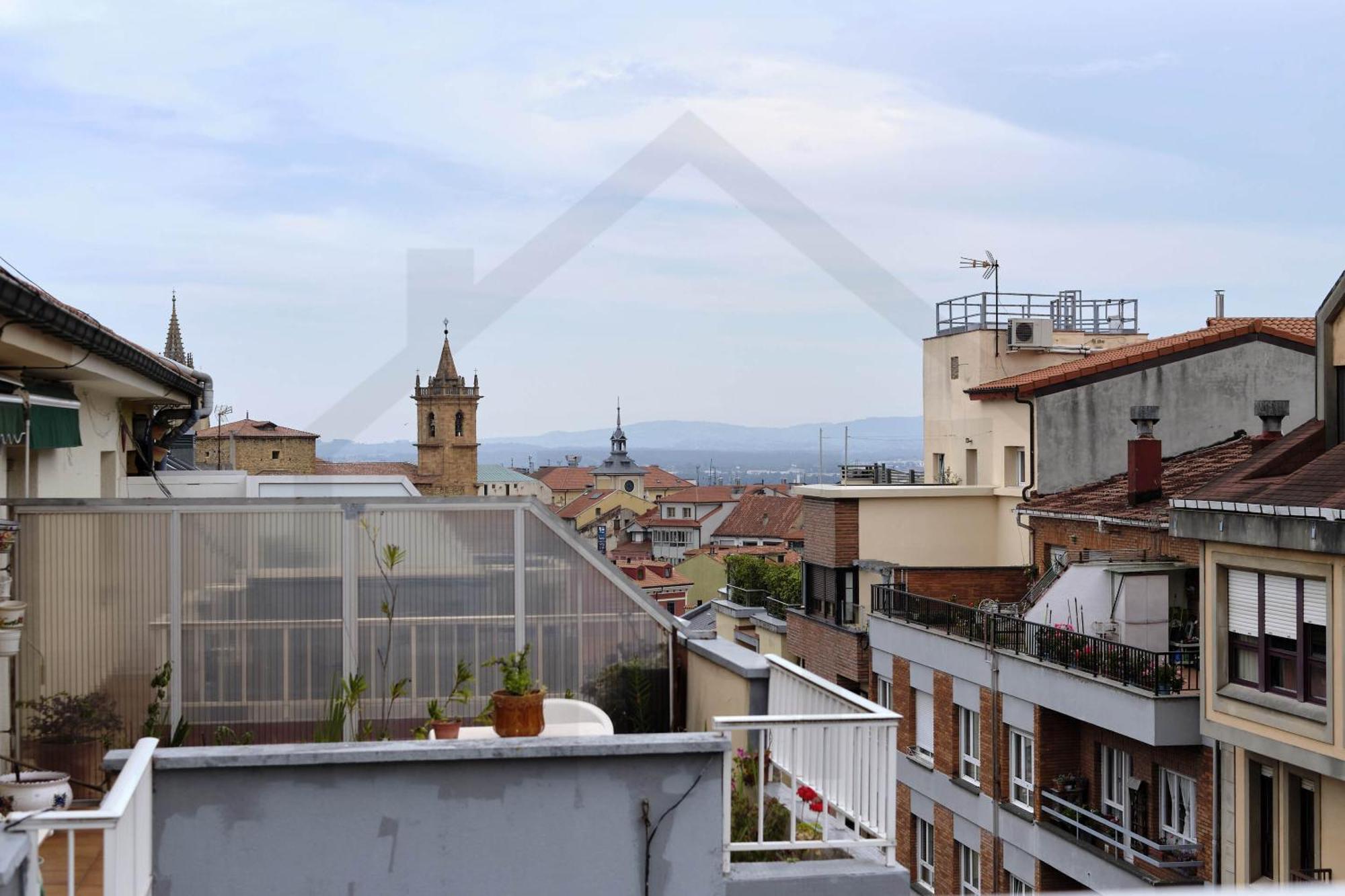 Atico Quintana I - Con Terraza, Vistas A La Ciudad, En El Centro, Con Wifi Y Garaje Apartment Oviedo Exterior foto